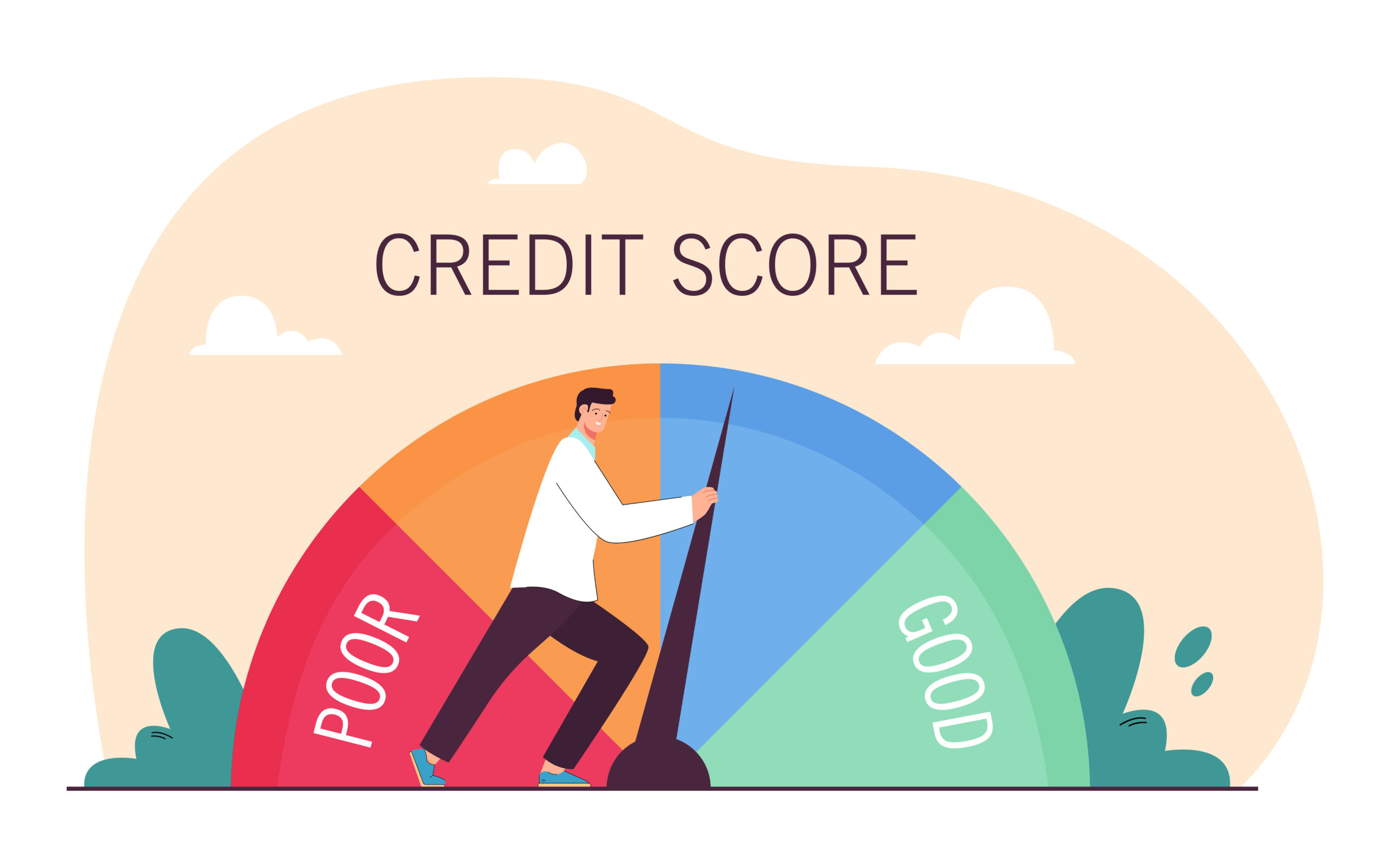 Credit Score meter